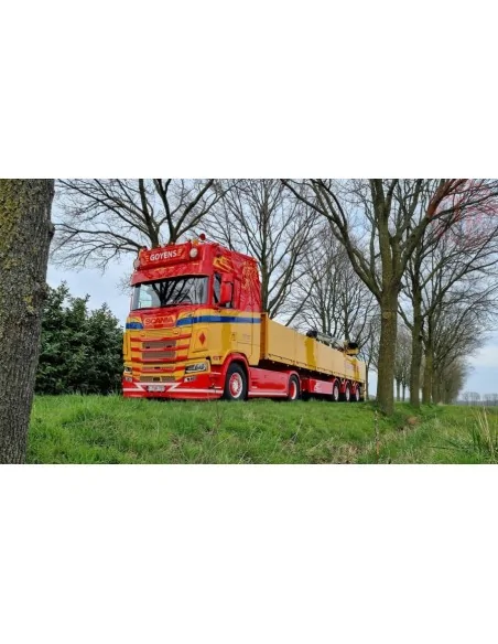SCANIA S HIGHLINE CS20H 4X2 BRICK TRAILER - 3 AXLE GOYENS WSI 01-4560 WSI MODELS