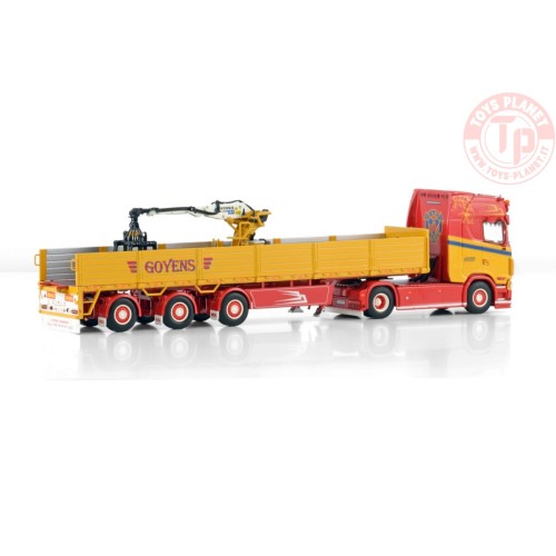 SCANIA S HIGHLINE CS20H 4X2 BRICK TRAILER - 3 AXLE GOYENS WSI 01-4560 WSI MODELS
