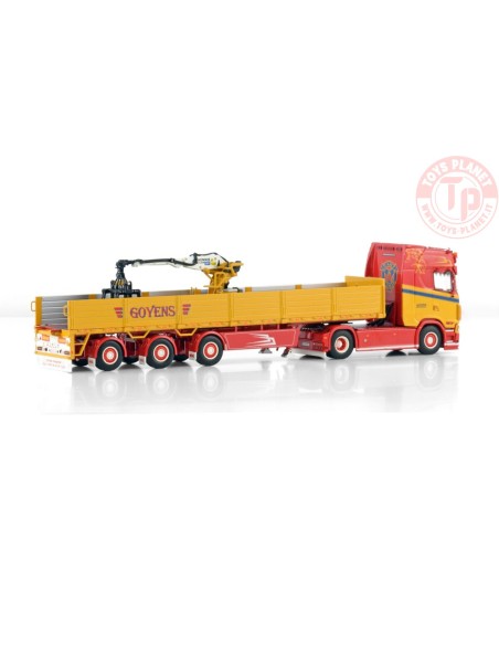 SCANIA S HIGHLINE CS20H 4X2 BRICK TRAILER - 3 AXLE GOYENS WSI 01-4560 WSI MODELS