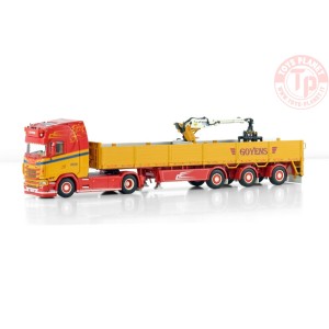 SCANIA S HIGHLINE CS20H 4X2 BRICK TRAILER - 3 AXLE GOYENS WSI 01-4560 WSI MODELS