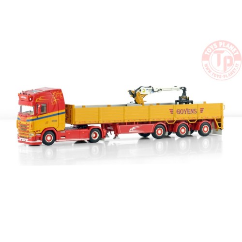 SCANIA S HIGHLINE CS20H 4X2 BRICK TRAILER - 3 AXLE GOYENS WSI 01-4560 WSI MODELS