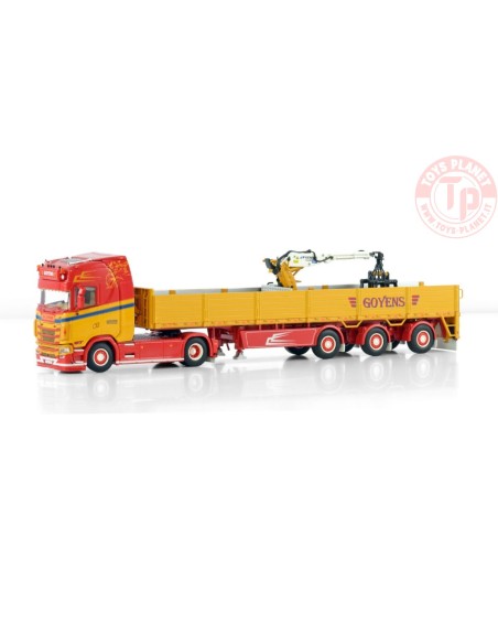 SCANIA S HIGHLINE CS20H 4X2 BRICK TRAILER - 3 AXLE GOYENS WSI 01-4560 WSI MODELS