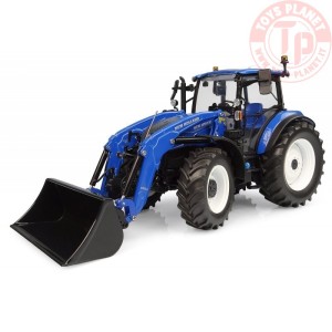 NEW HOLLAND T5.120 DUAL COMMAND con pala 655LU 2025 UH 6682 UNIVERSAL HOBBIES