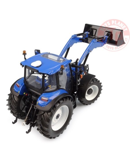 NEW HOLLAND T5.120 DUAL COMMAND con pala 655LU 2025 UH 6682 UNIVERSAL HOBBIES