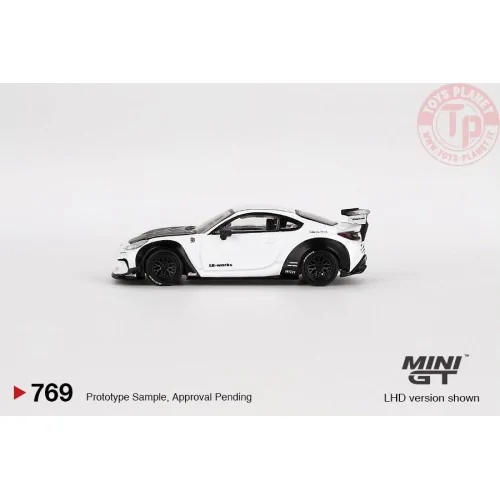 TOYOTA GR86 LB NATION WHITE 2023 1:64 MGT00769-L Mini Gt