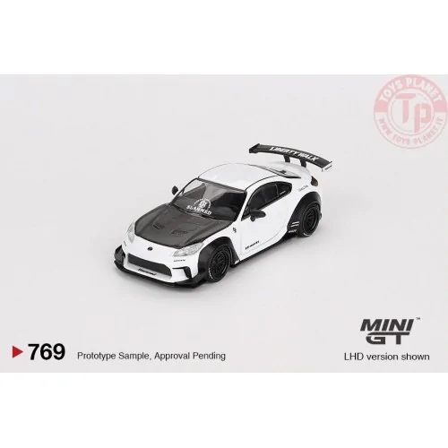 TOYOTA GR86 LB NATION WHITE 2023 1:64 MGT00769-L Mini Gt