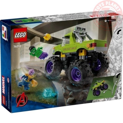 Truck di Hulk contro Thanos LEGO MARVEL 76312 LEGO