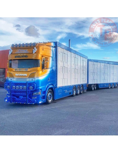 Scania Next Gen S-series Highline Swedish livestock - Friberg TEKNO 85934 TEKNO