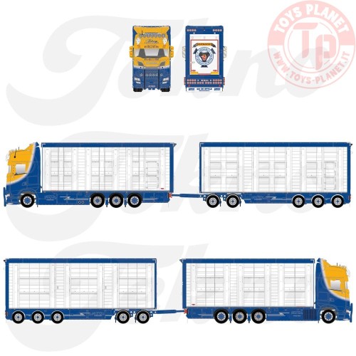 Scania Next Gen S-series Highline Swedish livestock - Friberg TEKNO 85934 TEKNO