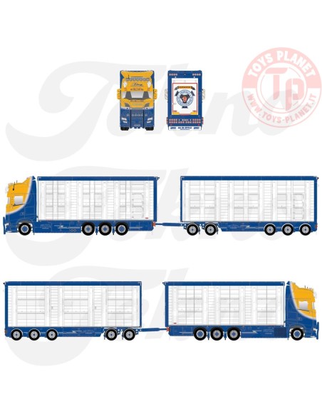 Scania Next Gen S-series Highline Swedish livestock - Friberg TEKNO 85934 TEKNO Scania Next Gen S-series Highline Swedish livestock - Friberg TEKNO 85934 TEKNO