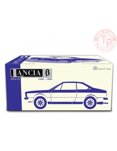 Lancia Beta Coupé 1.6 - 1.8 1973-75 rosso 1/18 LM188A LAUDORACING