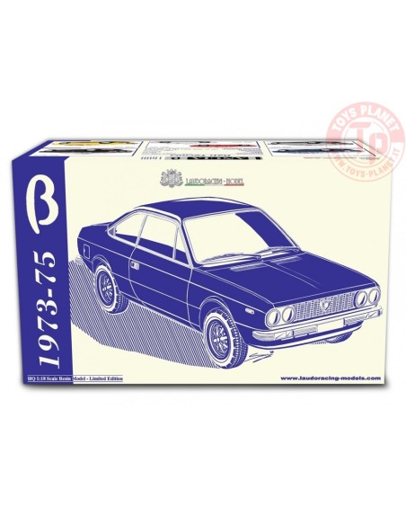 Lancia Beta Coupé 1.6 - 1.8 1973-75 Blu 1/18 LM188D LAUDORACING Lancia Beta Coupé 1.6 - 1.8 1973-75 Blu 1/18 LM188D LAUDORACING