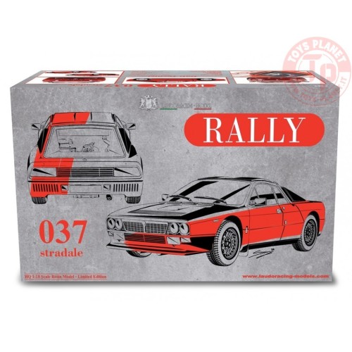 Lancia 037 Rally Stradale 1982 Rosso 1/18 LM185A LAUDORACING