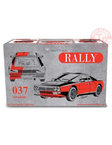 Lancia 037 Rally Stradale 1982 Rosso 1/18 LM185A LAUDORACING
