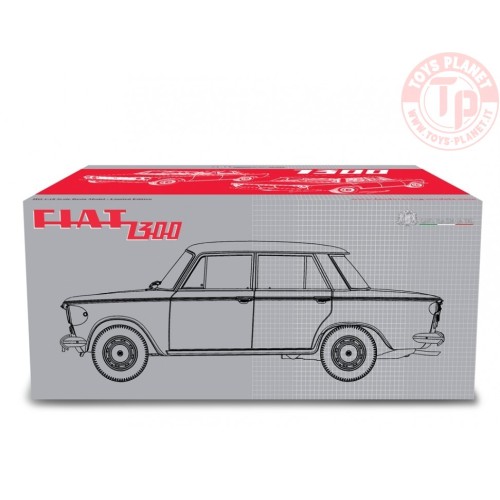 Fiat 1300 1961 Blu 1/18 LM180A LAUDORACING