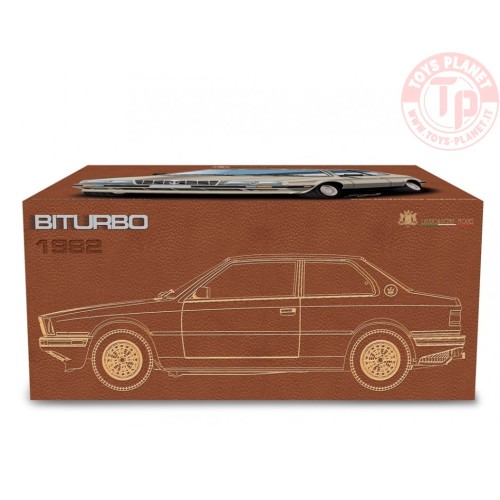 Maserati 2.0 Biturbo 1982-83 Oro Metallizzato 1/18 LX001C LAUDORACING