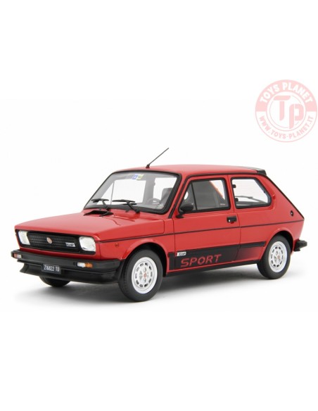Fiat 127 Sport 70 HP 1981 Rosso 1/18 LM090F LAUDORACING
