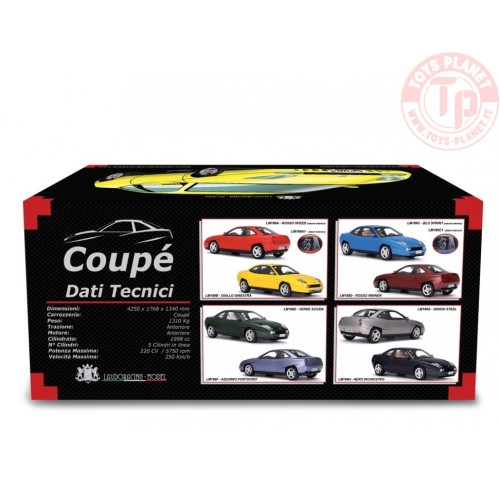 Fiat Coupé 2.0 Turbo 20v 1996 Rosso 1/18 LM189A LAUDORACING