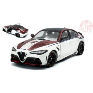 ALFA ROMEO GIULIA GTA-M 2023 WHITE/RED 1:18 SL1806907 SOLIDO