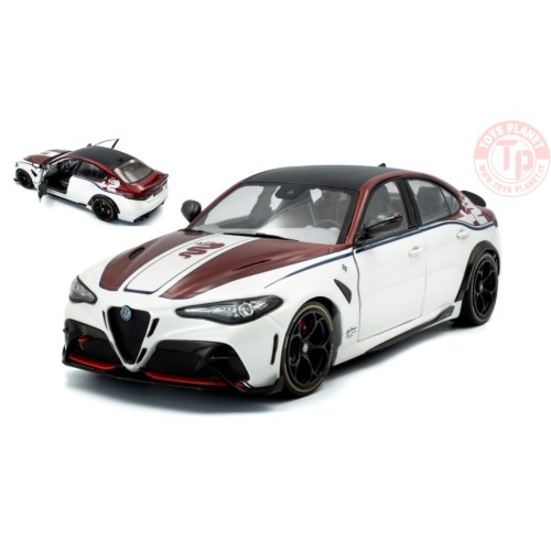 ALFA ROMEO GIULIA GTA-M 2023 WHITE/RED 1:18 SL1806907 SOLIDO