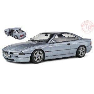 BMW 850 (E31) CSI 1992 MET.ARCTIC SILVER 1:18 SL1807004 SOLIDO