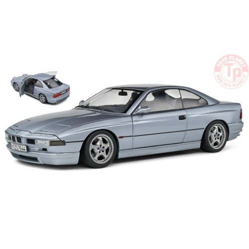 BMW 850 (E31) CSI 1992 MET.ARCTIC SILVER 1:18 SL1807004 SOLIDO