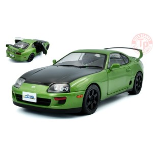 TOYOTA SUPRA MKIV (A80) COUPE 1993 GREEN/BLACK 1:18 SL1807608 SOLIDO