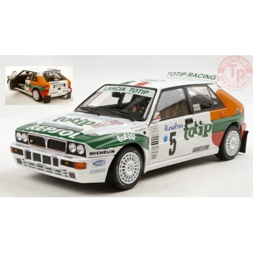 LANCIA DELTA HF INTEGRALE N.5 RALLY MONTEC.1993 AGHINI-FARNOCCHIA 1:18 SL1807806 SOLIDO