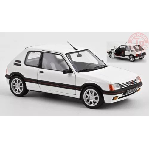 PEUGEOT 205 GTI 1.9 1989 MEIJE WHITE 1:18 NV184842 NOREV