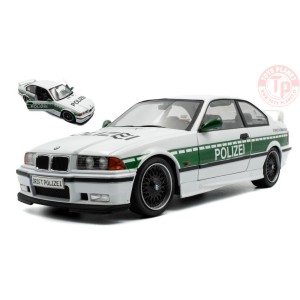 BMW 3-SERIES M3 (E36) COUPE POLIZEI 1991 WHITE/GREEN 1:18 SL1803915 SOLIDO