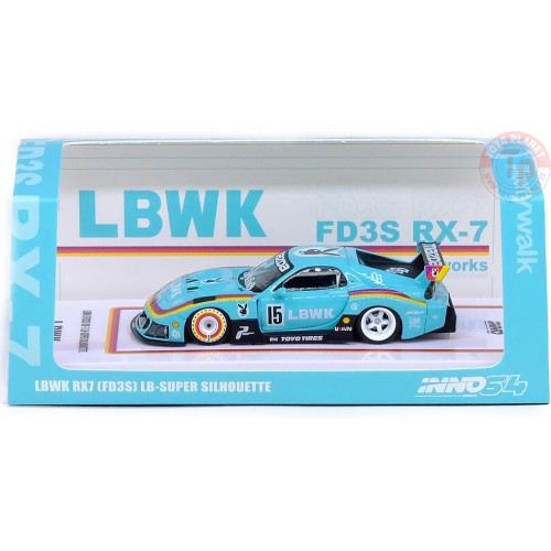 LBWK RX7 (FD3S) LB-SUPER SILHOUETTE 1/64 IN64-LBWK-RX7-03 INNO MODELS