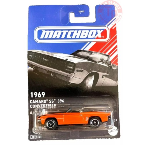 1969 Camaro SS 396 Convertible 1/64 MATCHBOX HVR98 MATCHBOX