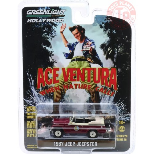 1967 JEEO JEEPSTER 1/64 GREENLIGHT 44880-F GREENLIGHT