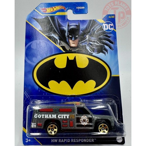 HW RAPID RESPONDER 1/64 HOT WHEELS HLK54 HOT WHEELS