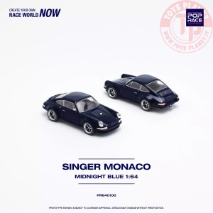 Porsche 964 911 Singer Monaco 1/64 PR6400100 POP RACE