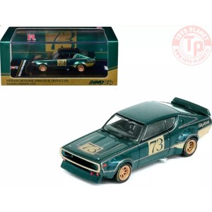 Nissan Skyline 2000 GT-R (KPGC110) RACING CONCEPT 1972 1/64 IN64-KPGC110RC-GRN INNO MODELS