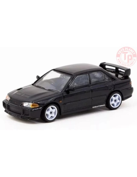 Mitsubishi Lancer GSR Evolution III nero 1/64 T64-G050BG TARMAC WORKS