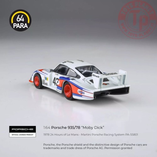 Porsche 935/78 Moby Dick 1978 24H LE MANS 1/64 PA-55801 PARA64