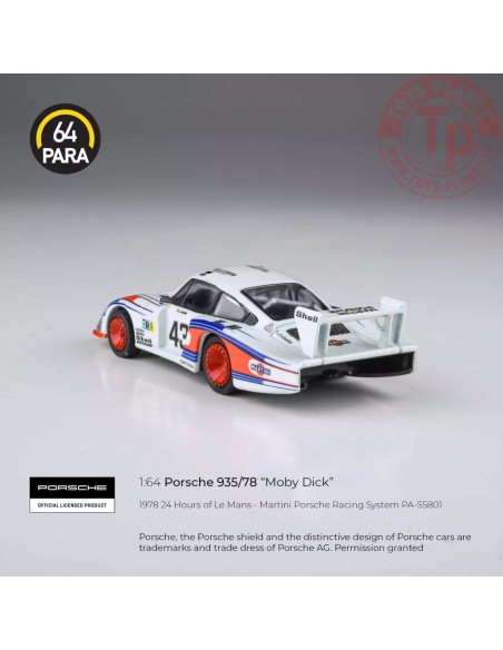 Porsche 935/78 Moby Dick 1978 24H LE MANS 1/64 PA-55801 PARA64