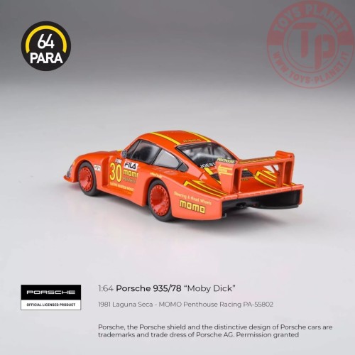Porsche 935/78 Moby Dick - MOMO Penthouse Racing 1/64 PA-55802 PARA64