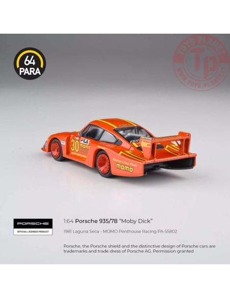 Porsche 935/78 Moby Dick - MOMO Penthouse Racing 1/64 PA-55802 PARA64 Porsche 935/78 Moby Dick - MOMO Penthouse Racing 1/64 PA-55802 PARA64