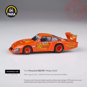 Porsche 935/78 Moby Dick - MOMO Penthouse Racing 1/64 PA-55802 PARA64