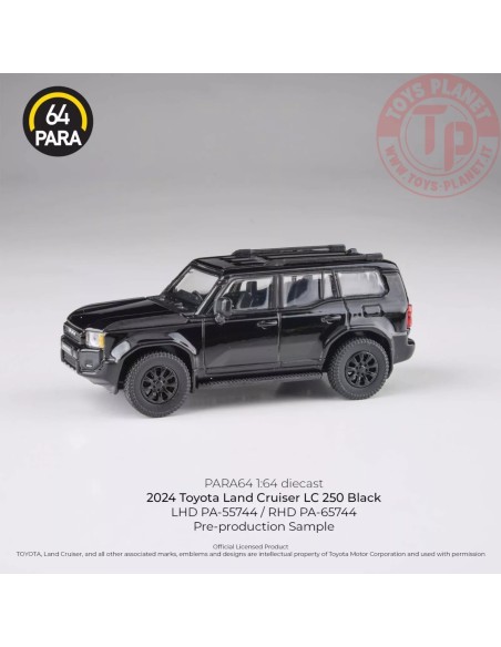 Toyota Land Cruiser LC 250, nero 1/64 PA-55744 PARA64