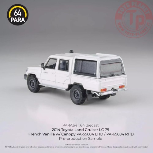 2014 Toyota Land Cruiser LC79 1/64 PA-55684 PARA64