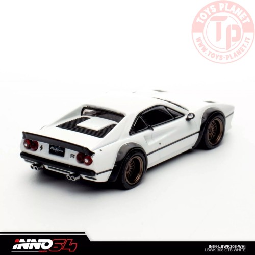 LBWK Ferrari 308 GTB Bianco 1/64 IN64-LBWK308-WHI INNO MODELS
