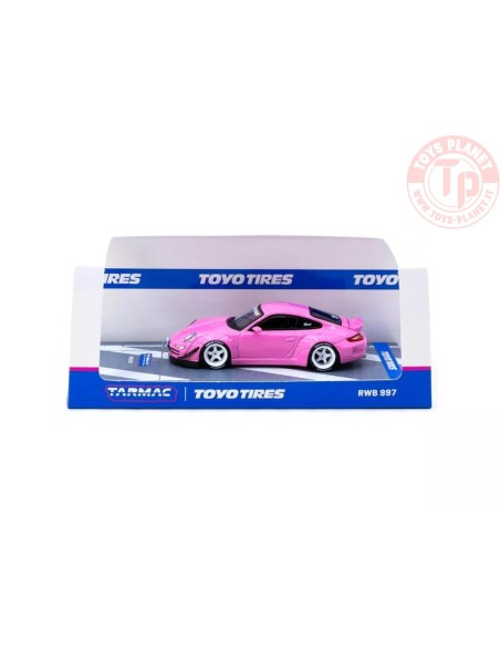 Porsche 911 RWB 997 rosa 1/64 T64-057-PN TARMAC WORKS