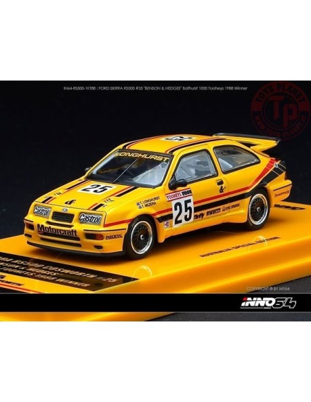 FORD SIERRA RS500 N. Bathurst 1000 Tooheys 1988 Winner 1/64 IN64-RS500-1KT88 INNO MODELS