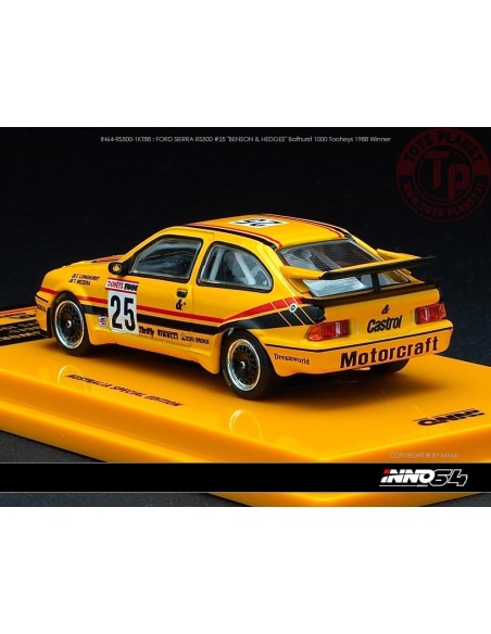 FORD SIERRA RS500 N. Bathurst 1000 Tooheys 1988 Winner 1/64 IN64-RS500-1KT88 INNO MODELS