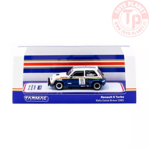 1985 Renault 5 Turbo N11 Rally Costa Brava T64-TL060-85RCB11 TARMAC WORKS