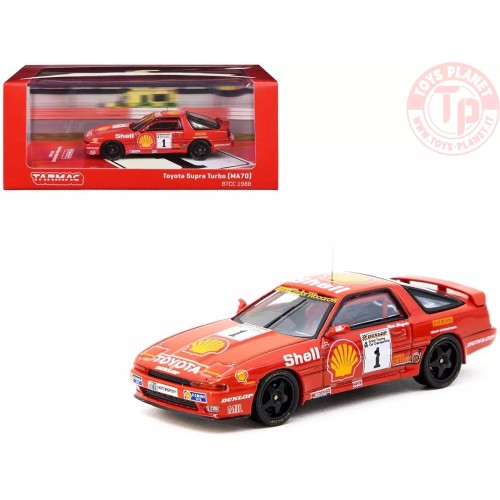 Toyota Supra Turbo MA70 RHD N1 BTCC (1988) 1/64 T64-064-88BTC01 TARMAC WORKS